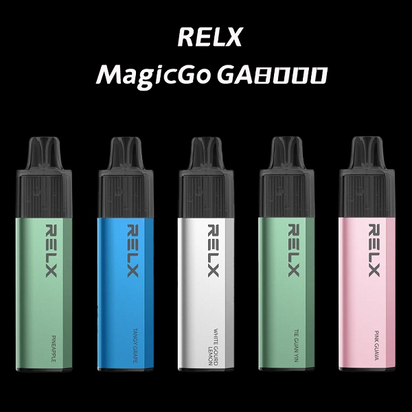RELXGA8000口悅刻一次性拋棄式電子煙台灣現貨供應